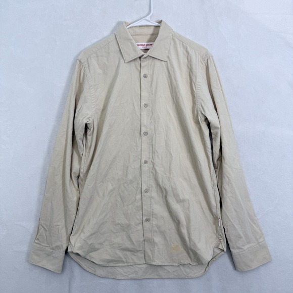 Orlebar Brown Other - Orlebar Brown Corduroy Shirt Mens M Beige Casual Preppy Button Up